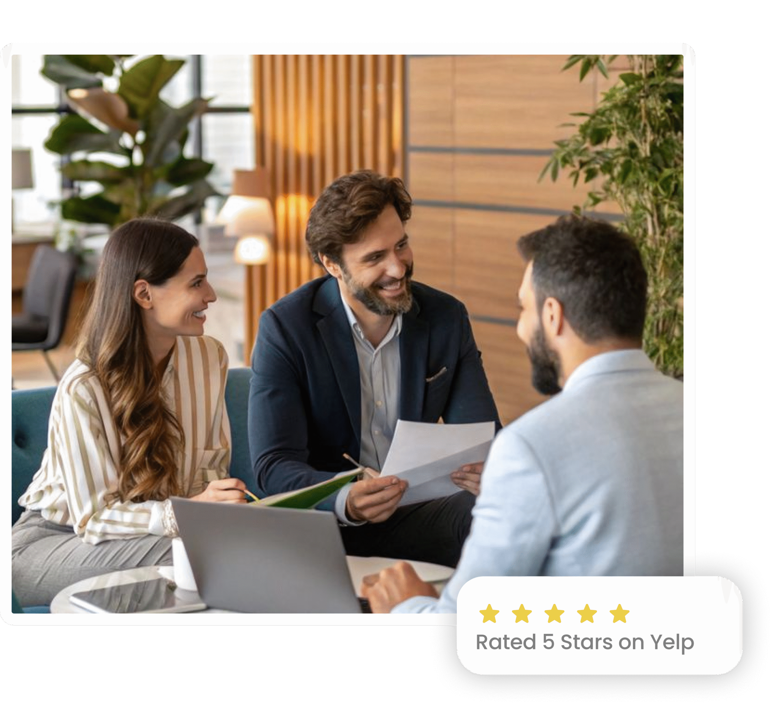 Service team meeting