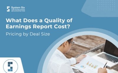 What Does a Quality of Earnings Report Cost? Pricing by Deal Size