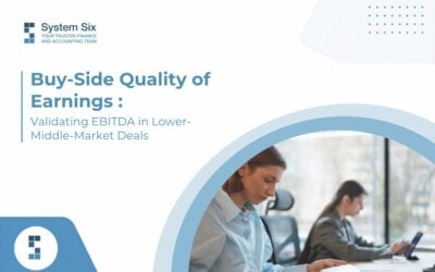 Buy-Side Quality of Earnings: Validating EBITDA in Lower-Middle-Market Deals